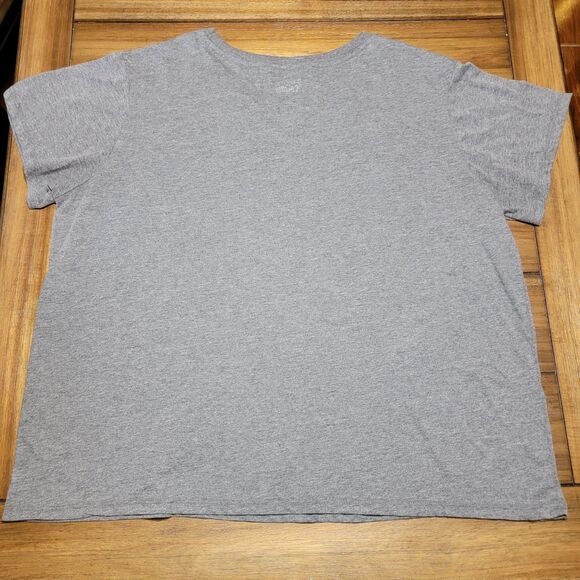 Lyrics by Lennon & McCartney SS Grey Crop Tee "All You Need Is Love" - Size 3X - Picture 3 of 4